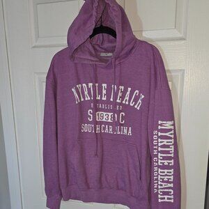 Tsunami Myrtle Beach hoodie size XL purple